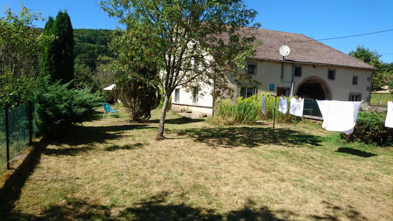 Willa Ferme De La Grange Du Bas Saint-Bresson Zewnętrze zdjęcie