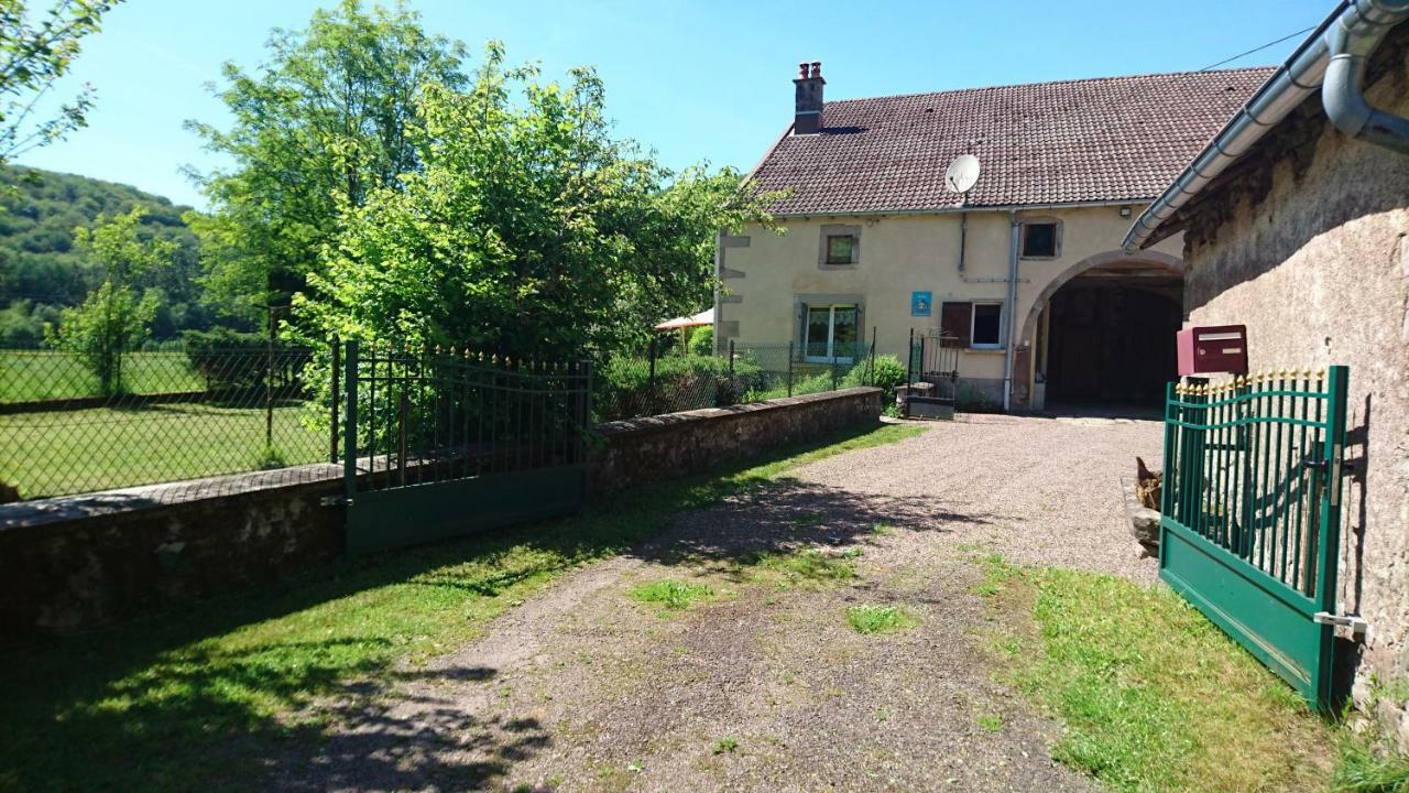 Willa Ferme De La Grange Du Bas Saint-Bresson Zewnętrze zdjęcie